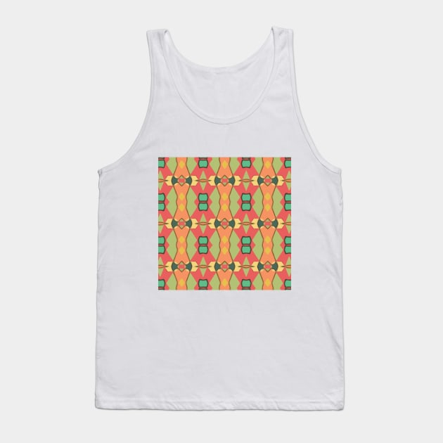 African pattern Tank Top by GoshaDron